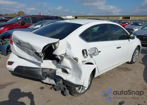 2016 Nissan Sentra Sv from USA, damaged, VIN 3N1AB7AP6GL681834